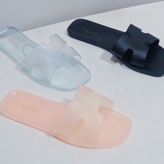 Dép Nhựa Dẻo Trong Suốt Chống Mòn Thời Trang Đi Biển Mới Nhất Cho Nữ