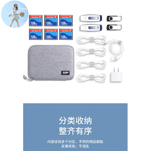 Túi Đựng Bảo Vệ Dây Cáp Sạc Tai Nghe Tiện Dụng Ốp | BigBuy360 - bigbuy360.vn