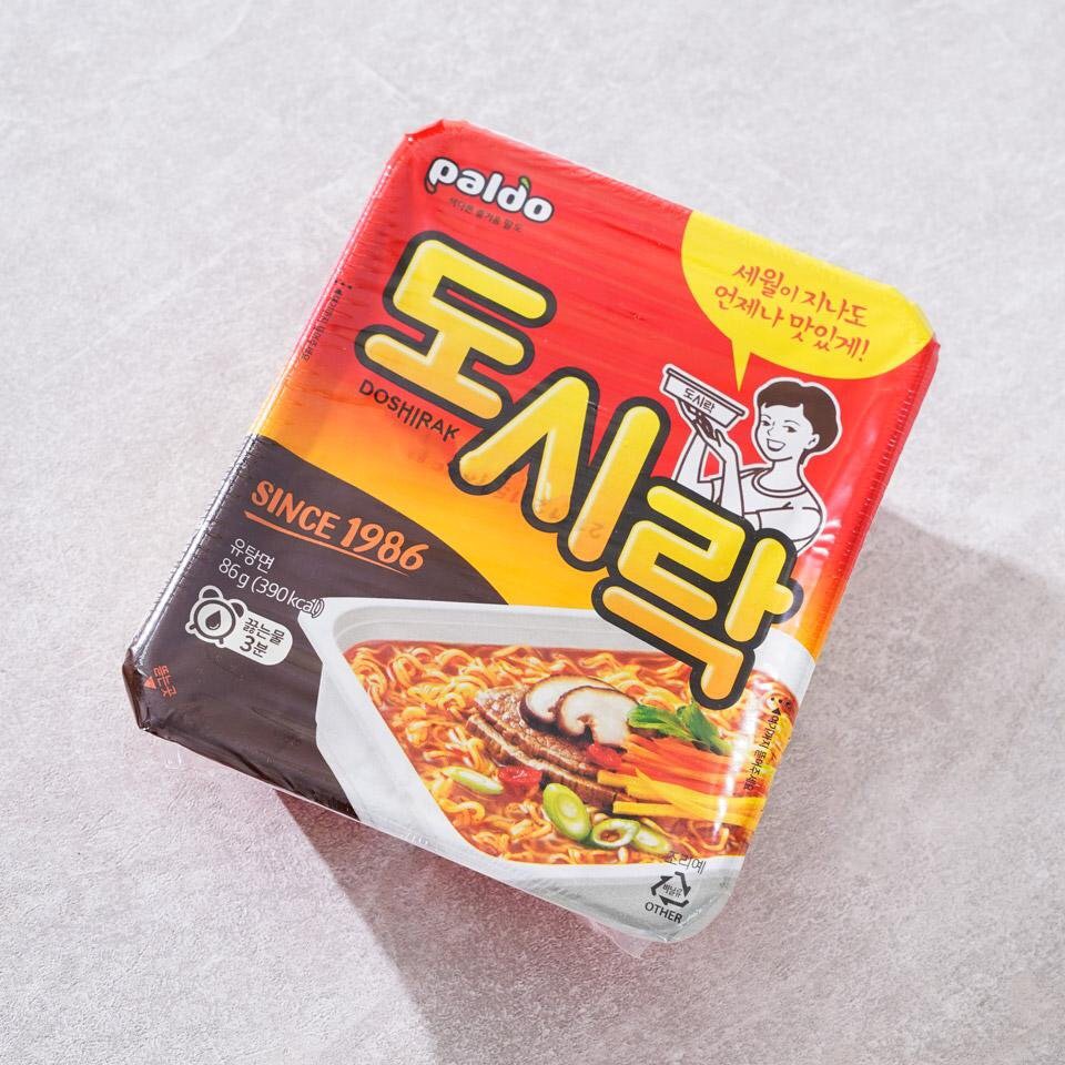 Mỳ Dosilak Cốc PALDO Hàn Quốc 86g 팔도 도시락컵- hàng nhập khẩu chính hãng