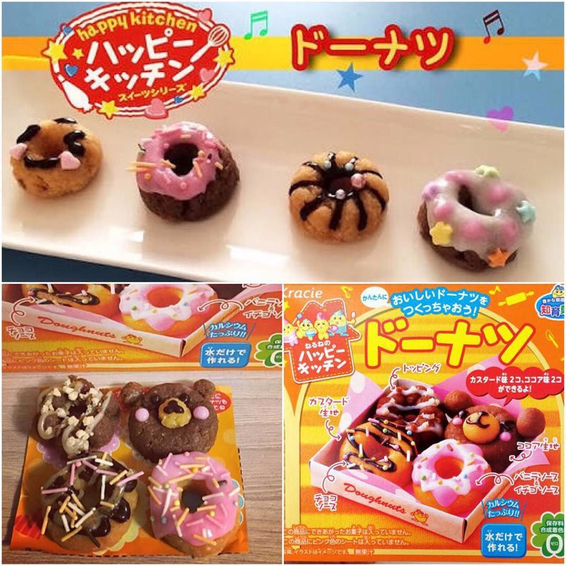 Popin Cookin Làm Bánh Donut - Đồ chơi nấu ăn Nhật Bản - Hàng Nhật nội địa