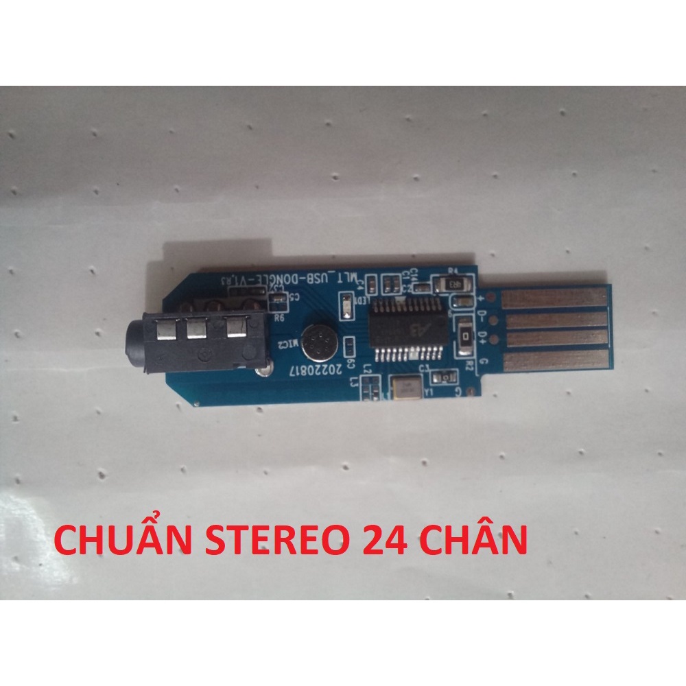 USB bluetooh HJX-001, chuẩn Stereo, mạch 24 chân