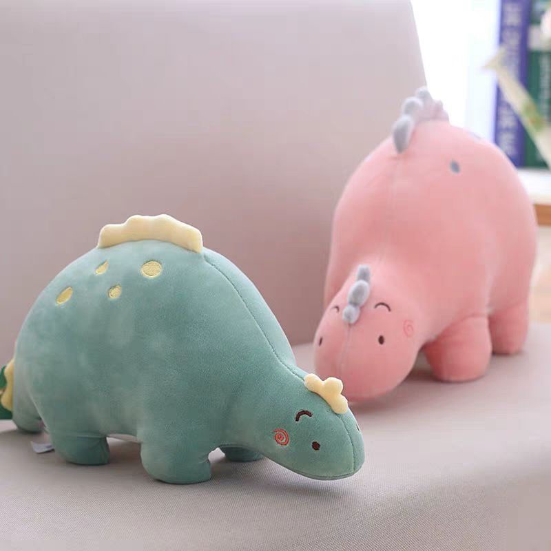 Thú Gấu nhồi bông bò khủng long siêu dễ thương, mềm mại,Gối ôm quà tặng cho bé - Sanbeo.vn