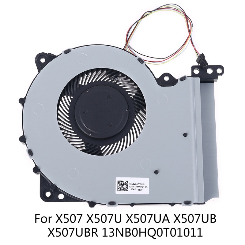 Quạt tản nhiệt CPU làm mát cho máy tính xách tay dòng X507 X507U X507UA X507UB X507UBR 13NB0HQ0T01011 chất lượng cao