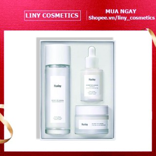 Bộ dưỡng da lixu9898985 bộ dưỡng trắng sáng da, làm mờ thâm huxley brightening trio lixu656322