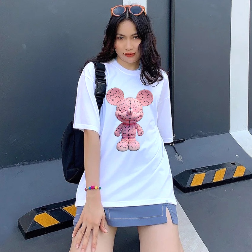 Áo Thun Thiết Kế BEEBEE 100% Cotton Mickey's All Brains-MAB001