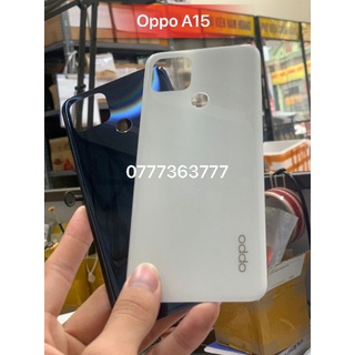 Nắp lưng Oppo A15, A15S nhiều màu new zin