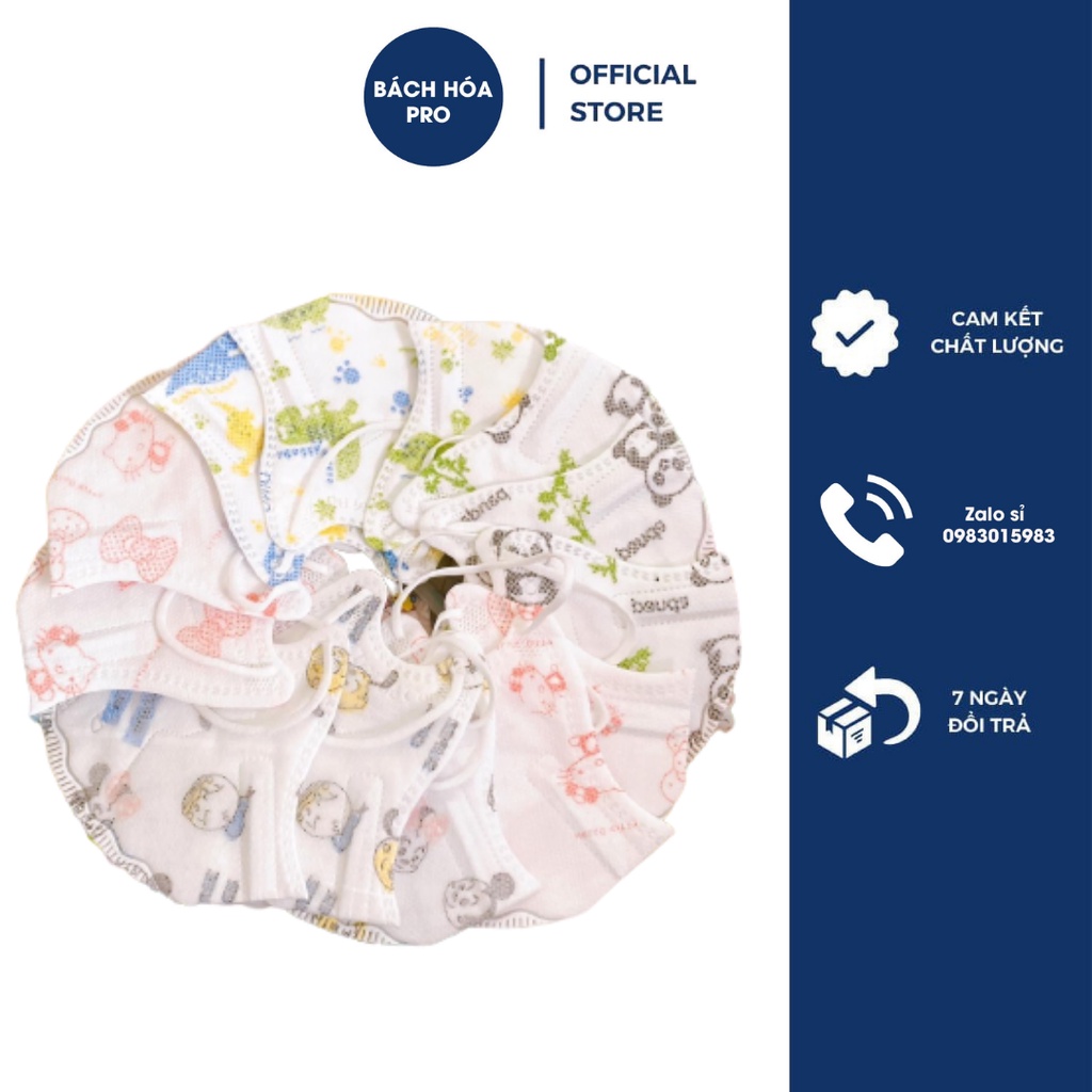 Set 200 Chiếc Khẩu 6D cho bé size từ 4-10 tuổi
