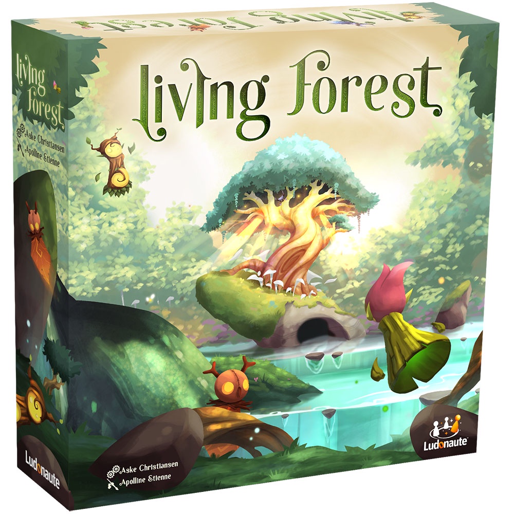 Trò chơi board game gia đình living forest dành cho 1-4 người chính hãng