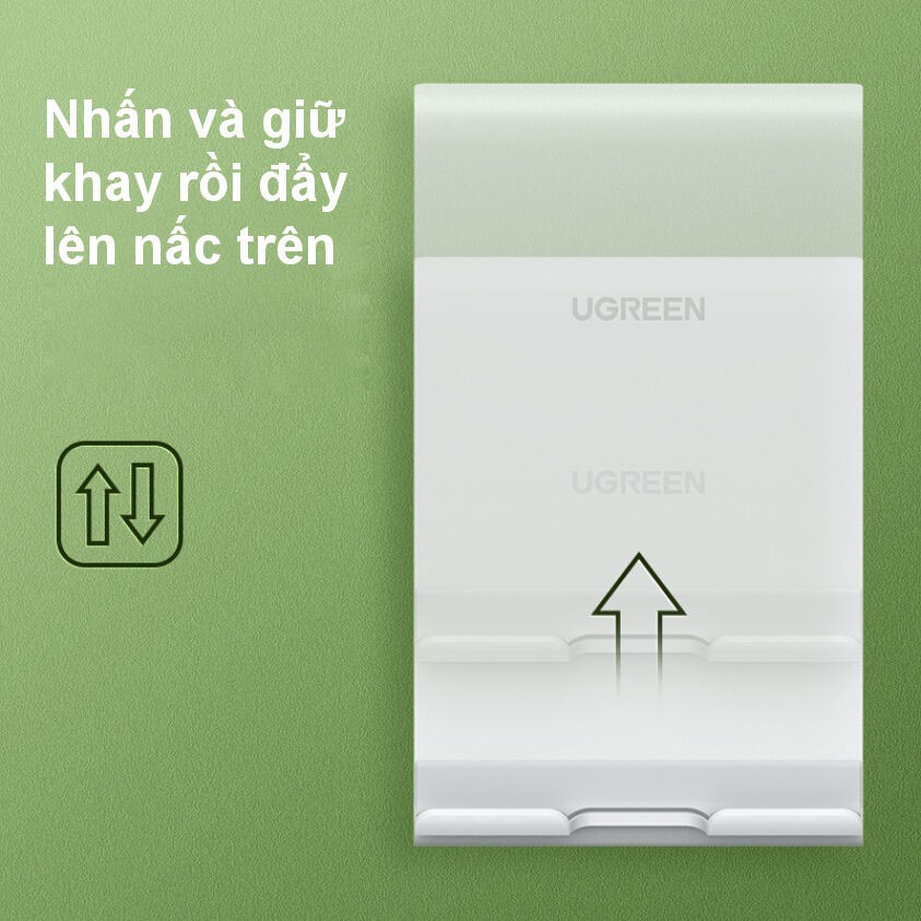 Giá đỡ điện thoại UGREEN LP247 Thiết kế dạng trượt | Có thể điều chỉnh độ cao 80903 80704