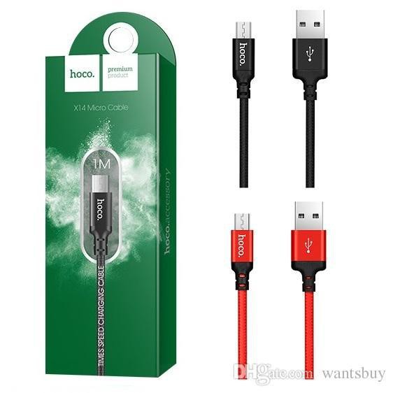 Cáp Sạc MICRO USB Hoco X14 - DÀI 1M - Cáp Android