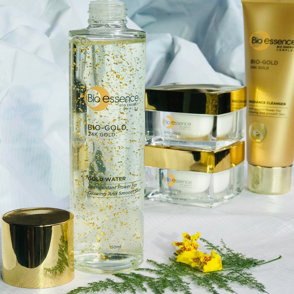 (Chính Hãng) Nước Dưỡng Ngăn Ngừa Lão Hóa Chiết Xuất Vàng 24K Bio Essence Bio-Gold Water