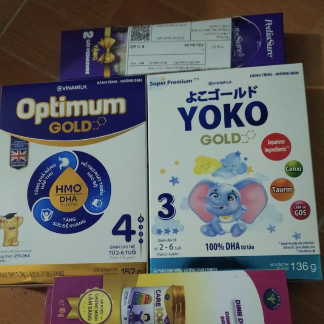 Sữa mẫu thử 10hop