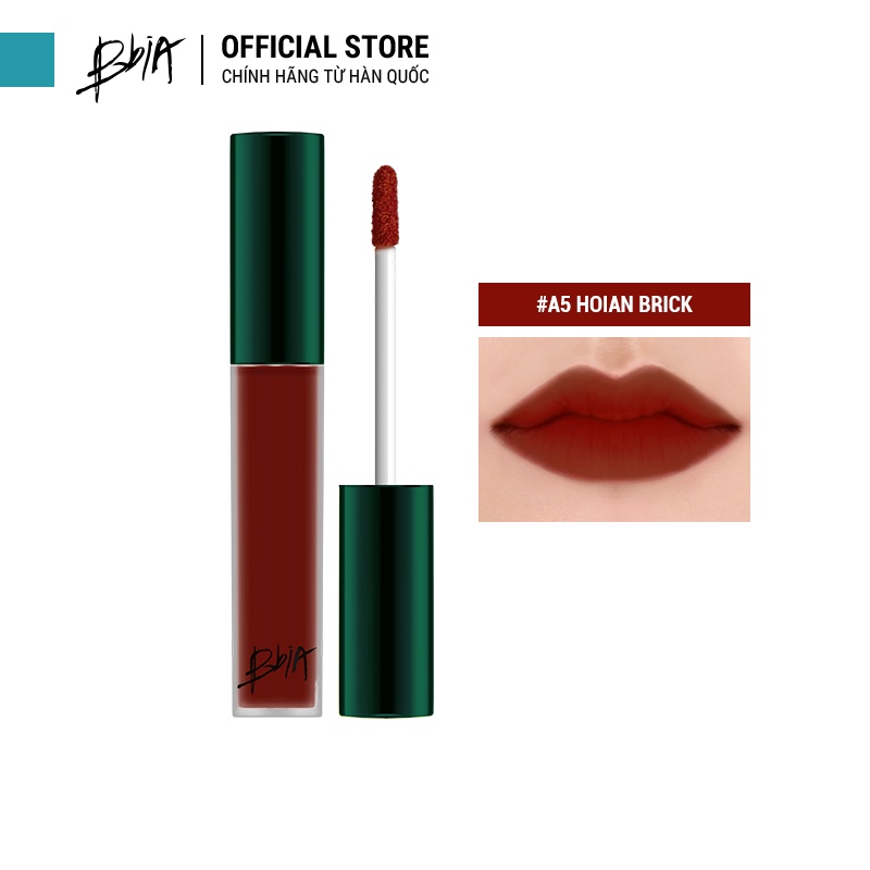 Son Kem Lì Bbia Last Velvet Lip Tint ASIA EDITION - A5 Hoian Brick 5g - Bbia Official Store