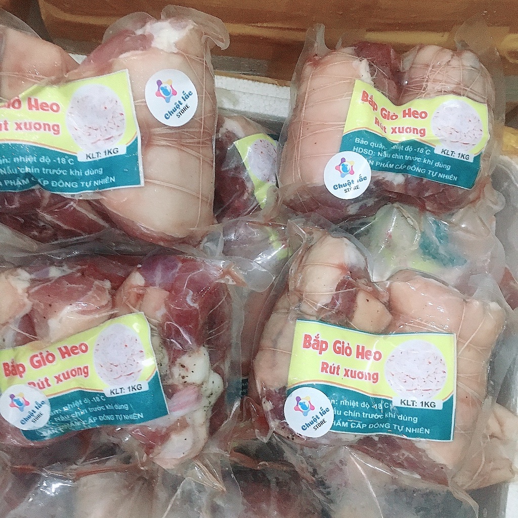 Bắp giò heo rút xương 1kg chỉ giao hỏa tốc TPHCM