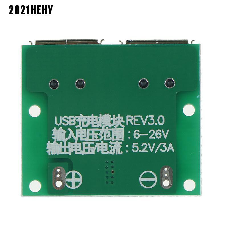 Bảng Mạch Hạ Áp Chuyển Đổi Cổng Usb Kép Từ 2021he 9v 12v 24v Sang 5v Dc-Dc