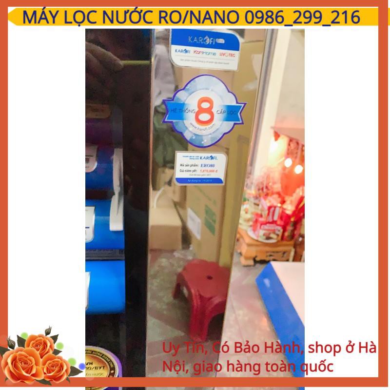 Máy lọc nước Karofi 8 cấp KT - ERO80 ♥ Máy Karofi 8c có tủ