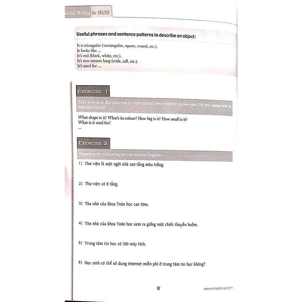 Sách Essential Writing For IELTS