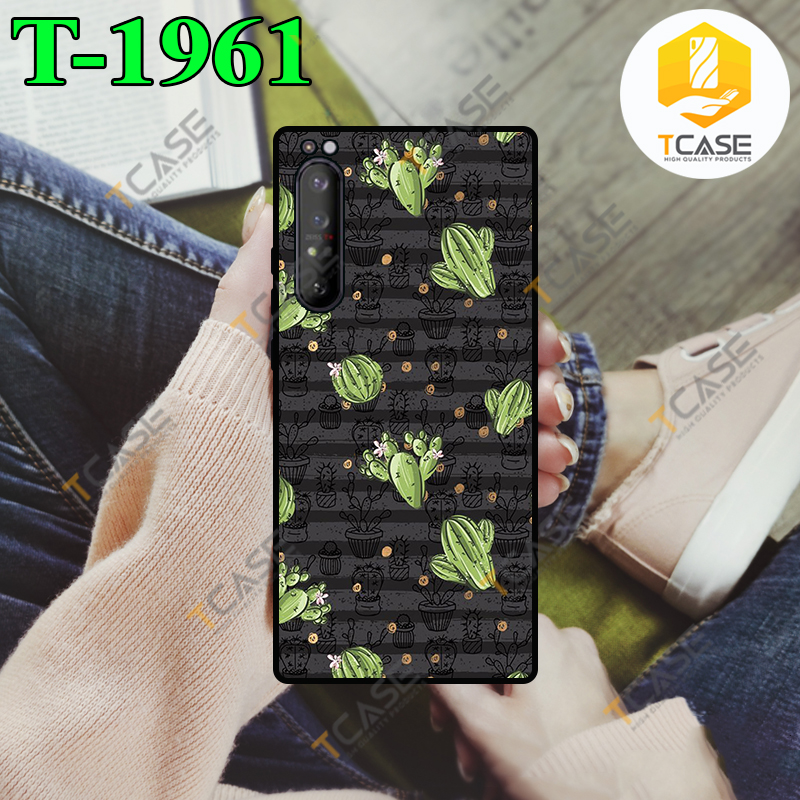 Ốp lưng Sony Xperia 1/ 1 Mark II, Xperia 5/ 5 Mark II, Xperia 10 Mark II in hình Xương Rồng
