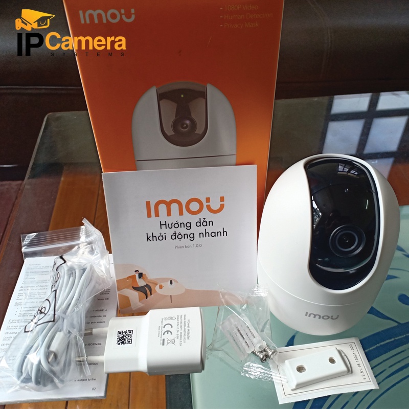 Camera Wifi IMOU Trong Nhà A42P 4MP 2K, Ranger 2 SE, A22EP 2MP 1080P, Xoay 360 độ, Đàm Thoại 2 Chiều - BH 2 Năm