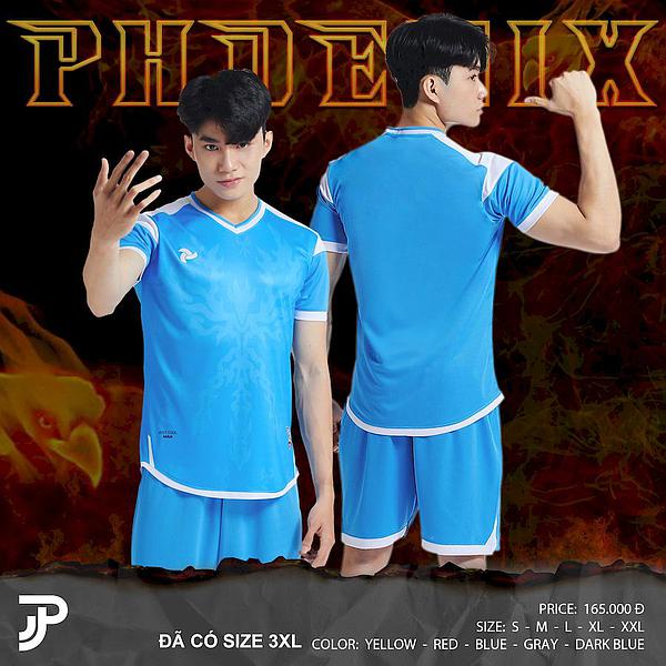 Bộ quần áo đá banh PHOENIX của Justplay - mặc thoáng mát và thấm hút mồ hôi-hàng phân phối chính hãng