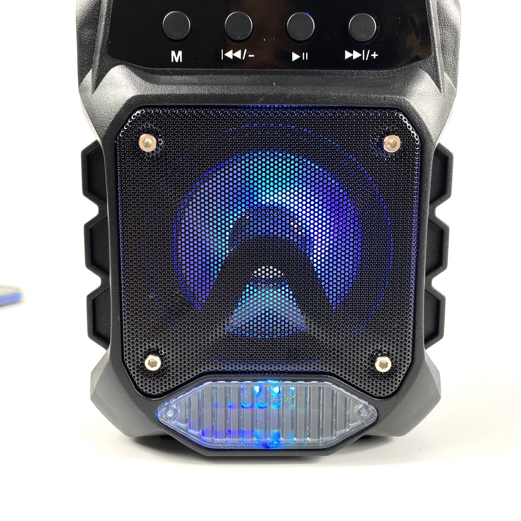 Bộ loa karaoke di động bluetooth không dây âm thanh chất lương cao, âm bass hay, hỗ trợ cổng usb thẻ nhớ