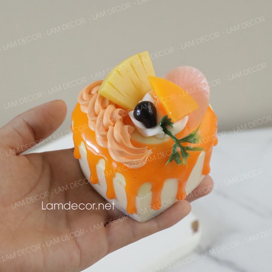 Mô Hình Bánh Kem Giả Làm Phụ Kiện Trang Trí