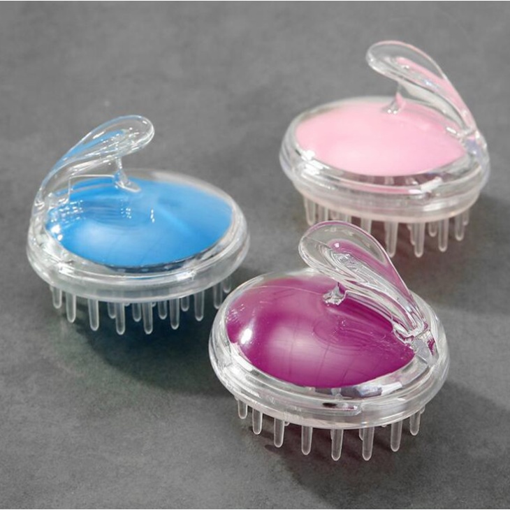 Lược Gội Đầu Massage Gai Silicon