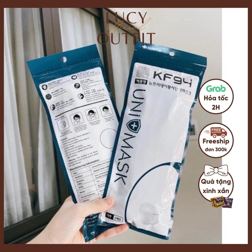 Khẩu trang UNI MASK KF94 người lớn - 1 gói