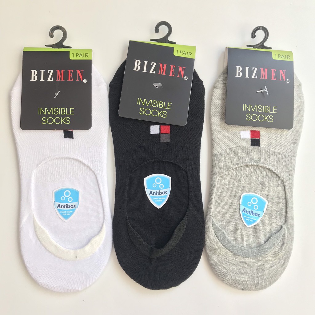 Tất hài tất bí mật giáu giày BIZMEN chống tuột - 3 màu Co08