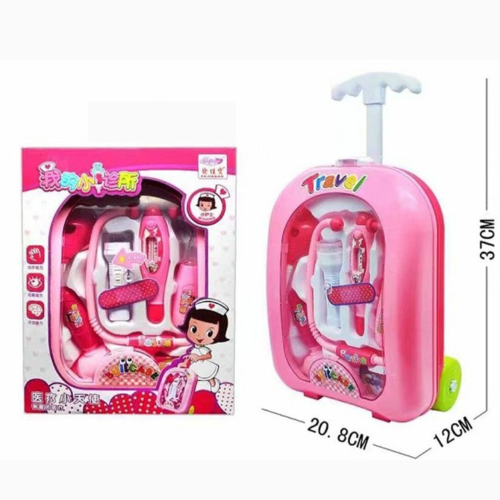 Bộ Đồ Chơi Vali Kéo Bác Sĩ DC58530