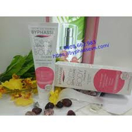 Kem tẩy lông Byphase 125ml tơ tằm | BigBuy360 - bigbuy360.vn