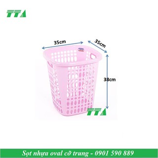 Sọt đựng quần áo bằng nhựa cỡ trung Duy Tân