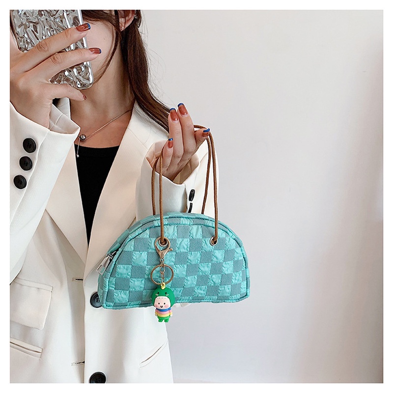 Túi Xách Tay Bằng Vải canvas Thiết Kế Hình Bán Nguyệt Phong Cách retro Nhật Bản Dễ Thương Mới Năm 2022 NB00356