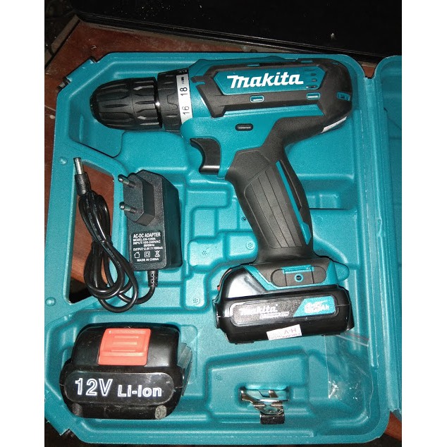 Máy khoan pin 21 vôn Makita Madein Thái lan  DF331D, bắn vít, khoan sắt, gỗ, khoan tường ..chữ Makit