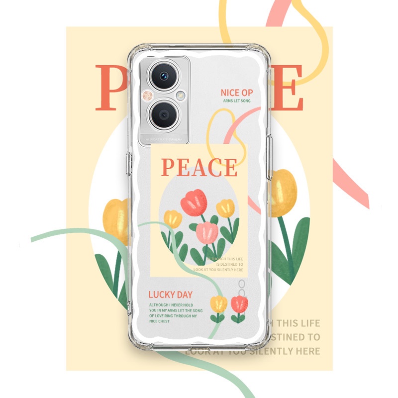 Ốp Điện Thoại Cho realmeC2/C11/C15/C21Y/C35 realme5/6/7 Tulip GT2/5/5I/5S/6I/realme9/realme9pro+/ C15/C12/C25/realme9/realme9pro+