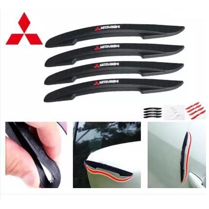 Bộ 4 Miếng Dán PVC Bảo Vệ Cửa Xe Hơi MITSUBISHI Adventure Mirage G4 Montero Sport Xpander Lancer Strada Pajero