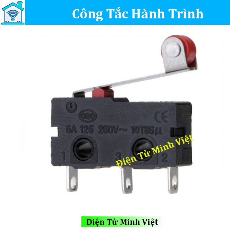 Công Tắc Hành Trình KW12 5A 250V-Có Bánh Xe