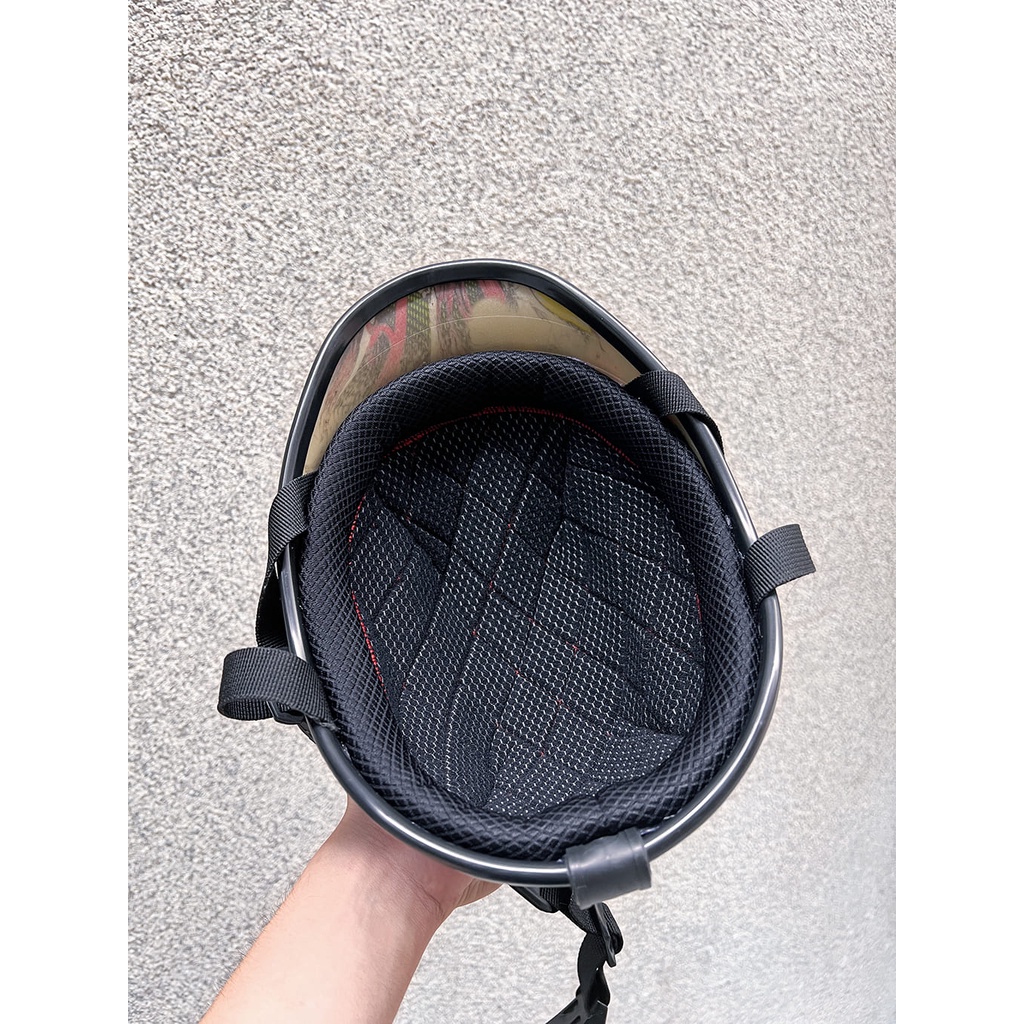 Mũ Bảo Hiểm Nửa Đầu Vỏ Sò HRB - Các Màu Phiên Bản Màu Giới Hạn