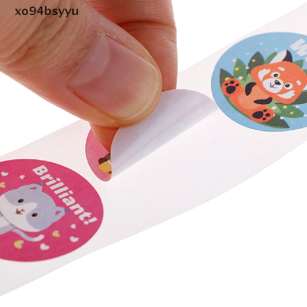Set 500 Miếng Dán Khen Thưởng Giáo Viên Hình Động Vật Dễ Thương Xo94Bsyu