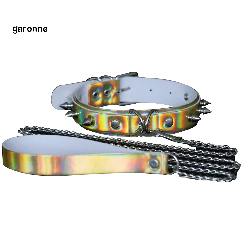 Vòng cổ choker da giả đính đinh tán cá tính cho nữ