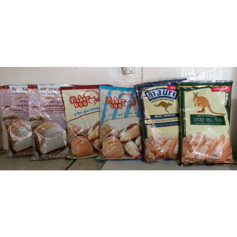 Phụ gia bánh mì lạt BAKER 999 gói 500gram