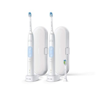 Bộ đôi 2 bàn chải điện Philips Sonicare ProtectiveClean 5000 GumCare Edition (hàng Mỹ)