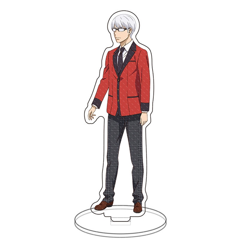 Móc Khóa Mô Hình Anime Kakegurui Đứng Hai Mặt Bằng Acrylic 15Cm Làm Quà Tặng Sưu Tầm