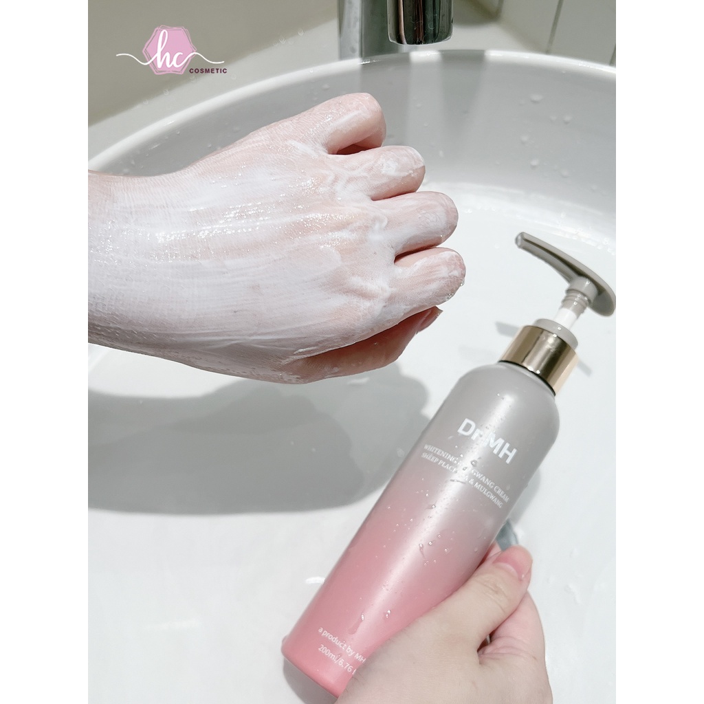 Combo sữa tắm trắng da toàn thân Dr.MH + Tẩy Tế Bào Chết toàn thân, Ủ Trắng Cafe Gia Truyền Linh Gia