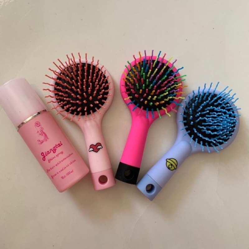 combo lược và bình xịt dưỡng tóc❇️freeship❇️