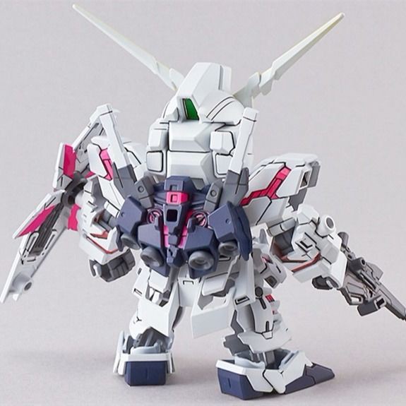 Gundam Q Edition BB Fighter SD EX Unicorn số 1 Mecha Explosion Armor Đồ chơi mô hình lắp ráp