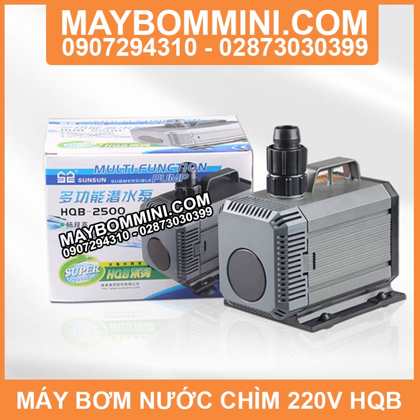 Máy bơm chìm 220V 60W 2500L SUNSUN HQB-3000