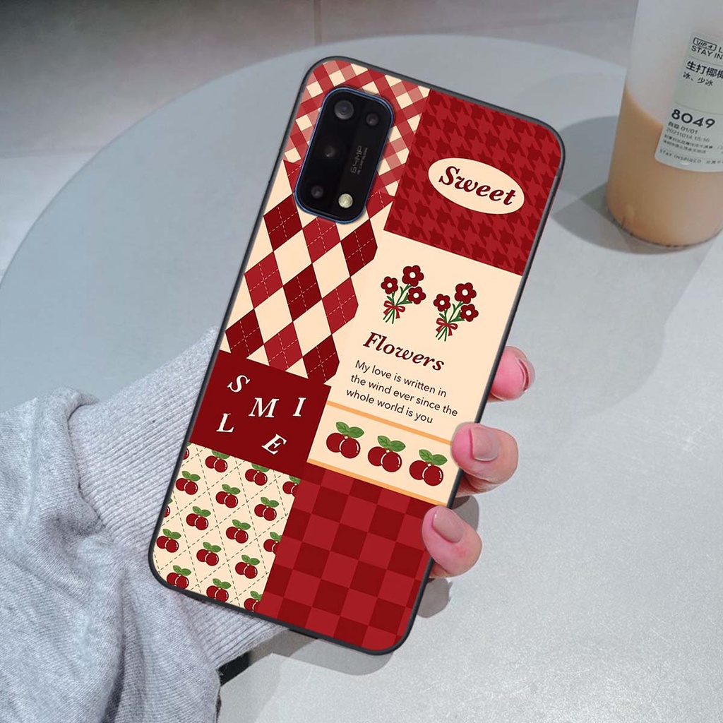 Ốp Realme 7 / 7 Pro họa tiết hoa, gấu thời trang, ốp dẻo bền đẹp