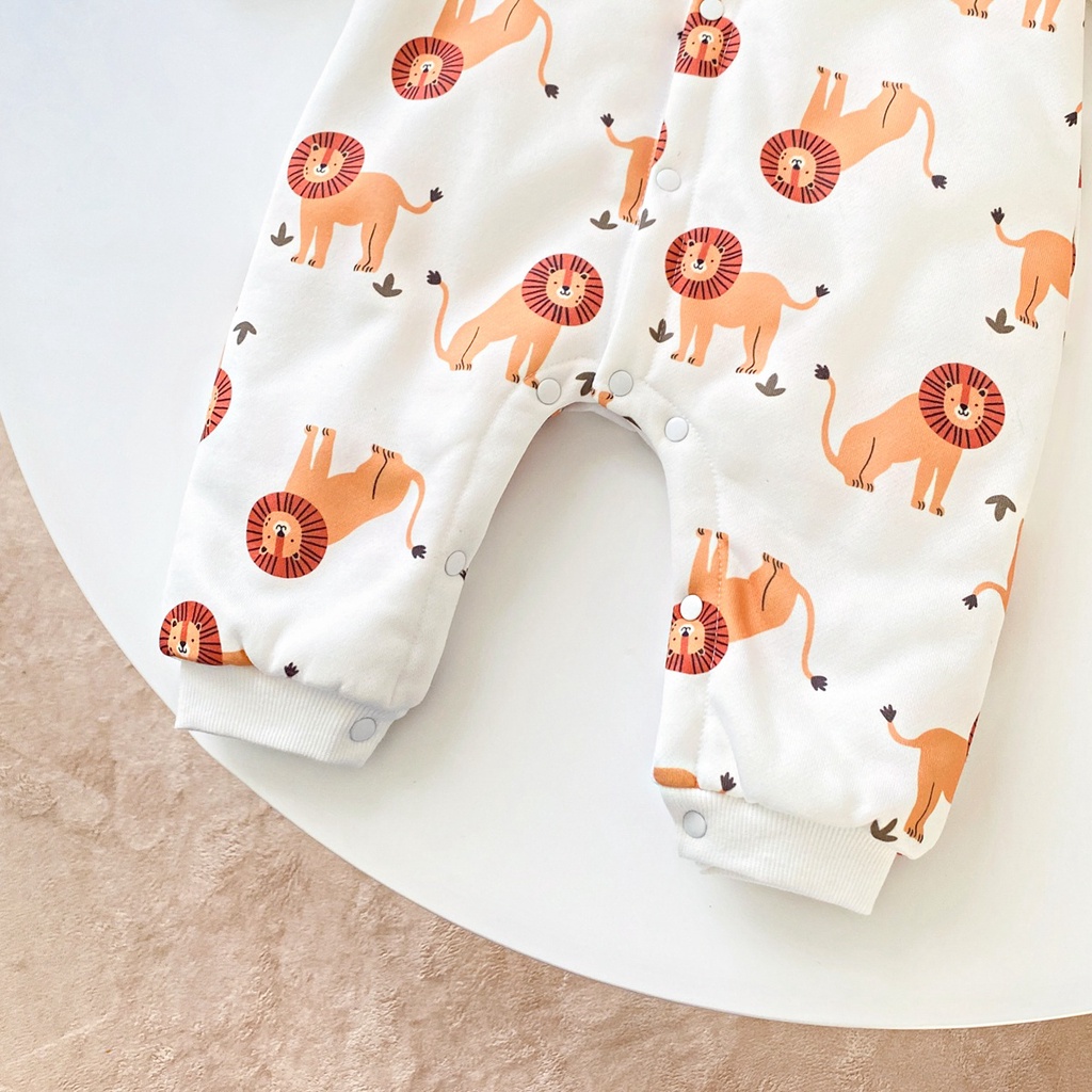 Sanlutoz Dễ thương Mùa đông Thời trang Hoạt hình Đã Áo liền quần