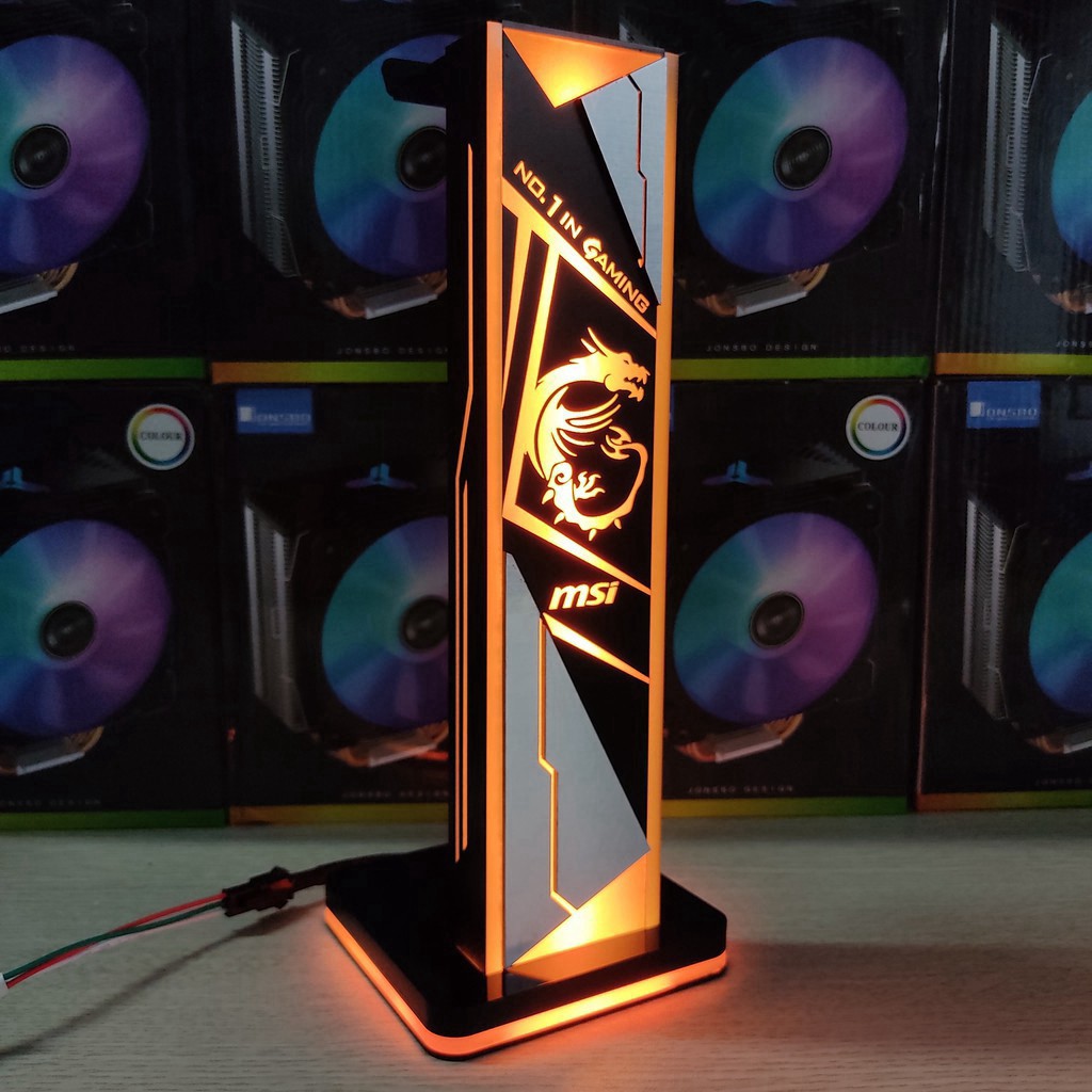 Giá treo tai nghe Gaming Logo MSI Pro Led RGB giá rẻ